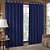 CORTINA BECADECOR VENEZA 260X170 3170 AZUL PRUSS - Imagem 1