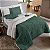 EDREDOM NIA CAPETOWN CASAL 180X220 VERDE SELVA - Imagem 1