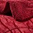 EDREDOM NIA CAPETOWN CASAL 180X220 VERMELHO - Imagem 1