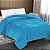 EDREDOM NIA CAPETOWN CASAL 180X220 AZUL MALIBU - Imagem 1