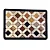 TAPETE NIA BOUCLE GEOMETRICO 45X65 BEGE - Imagem 1