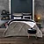 EDREDOM HDR PLUSH SHERPA LISO QUEEN 240X260 TAUPE - Imagem 1
