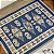 TAPETE NIA KILIM ANTEP 060X180 DES 003 AZUL - Imagem 1