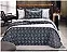 Jogo de Cama Coteminas Casal Home Design Lars Chumbo - Imagem 1