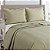 KIT COLCHA CAM MANDI KING 260X280 VERDE 3 PÇS. - Imagem 2