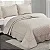 KIT COLCHA CAM ORFEU QUEEN 240x260 BEGE 3PÇS. - Imagem 4