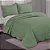 KIT COLCHA CAM ORFEU CASAL 220x240 VERDE 3PÇS. - Imagem 4