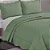 KIT COLCHA CAM ORFEU SOLTEIRO 160x230 VERDE 02PÇS. - Imagem 1