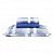 JG CAMA COT PRATA 150F SOLTEIRO BRODAWAY IND - Imagem 1