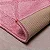 TAPETE NIA BANHEIRO SERGIPE 40X60 UNICO/ROSE - Imagem 2