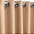 CORTINA BECADECOR BLACKOUT LISO 260X170 PALHA - Imagem 1