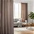 Cortina Bella Janela Rústica 360x250 Poli Taupe - Imagem 2