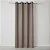 Cortina Bella Janela Rústica 360x250 Poli Taupe - Imagem 4