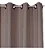 Cortina Bella Janela Rústica 360x250 Poli Taupe - Imagem 3
