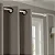 Cortina Bella Janela Rústica 360x250 Poli Taupe - Imagem 1