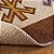 TAPETE NIA KILIM ANTEP 060X180 DES 001 MARRON - Imagem 2