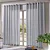 CORTINA BJA RUSTICA 360X250 POLI TITANIO - Imagem 1