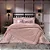EDREDOM HDR LUMA COMFORT 220X240 ROSA BLUSH - Imagem 1