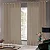 CORTINA BJA RUSTICA 420X280 CORDOBA CAMURCA - Imagem 1