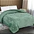 EDREDOM NIA CAPETOWN CASAL 180X220 VERDE MALTA - Imagem 1