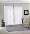 CORTINA BJA DUPLEX 300X230 FIO CROMO BRANCO - Imagem 1