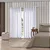 CORTINA BJA RUSTICA 540X280 PANTEX BRANCO - Imagem 1