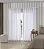 CORTINA BJA PRATIKA 260X170 AMASSADA SLIM BRANCO - Imagem 1