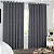 CORTINA NIA 100% BLACKOUT LS NC 260X180 CINZA - Imagem 1
