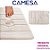 TAPETE CAM SUPER SOFT 60X40 BEGE - Imagem 1