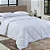 EDREDOM NIA TOQUE DE PLUMAS KING 280X260 BRANCO - Imagem 1