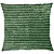 CAPA ALMOFADA NIA FLANNEL CORDUROY 43X43 VERDE - Imagem 1
