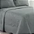 KIT COLCHA CAM ANTIQUE KING CINZA 3PÇS - Imagem 3