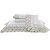 JG CAMA M FASSI QUEEN  T-3374 LINEA BRANCO - Imagem 2