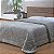 EDREDOM NIA CAPETOWN SOLTEIRO 150X220 PRATA - Imagem 1