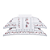KIT COLCHA BUD PERCALLE AGATHA 220/240 3 PC - Imagem 4