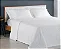 KIT COLCHA BUDD DAMASK SQUARE 260/250 BRANCO - Imagem 1