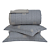 KIT COLCHA BUD ART DECO CINZA SOLTEIRO ESTAMP - Imagem 2