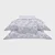 KIT COLCHA BUD B PERCALLE PROTEAS 220/240 CASAL 3 PÇS - Imagem 1