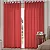 CORTINA BJA RUSTICA 260X170 PANTEX VERMELHO - Imagem 1