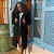 CASACO APP TEDDY SHERPA OVERCOAT LONGO PRETO M - Imagem 1