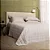 KIT COLCHA BUD DAMASK STRIPES 290X250 BEGE KING - Imagem 2