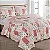KIT COLCHA CAM EVOL PATCHWORK CASAL FLAME - Imagem 1