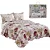 KIT COLCHA CAM EVOL PATCHWORK CASAL FARSI - Imagem 2