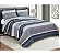 KIT COLCHA CAM EVOL PATCHWORK QUEEN VOLPI - Imagem 1