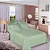 Jogo Cama Estamparia Premium Linea Queen Liso Menta 4 Peças - Imagem 3