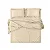 JG CAMA EST PREMIUM LINEA KING LISO BEGE - Imagem 1