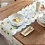 TRILHO MESA JOL CORAL FLORA 40X180 BR/AMARELO - Imagem 2