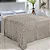 Cobertor Niazitex Toque de Seda Poá 180X220 Bege e Branco - Imagem 1