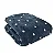COBERTOR NIA TOQUE DE SEDA POA 220X240 AZUL BRANCO - Imagem 1