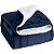 Cobertor Casal Slim Plush Sherpa Cobersoft Hedrons 220X235 Azul Cosmo - Imagem 2